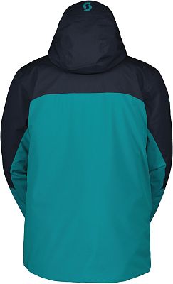 Превью Мужская горнолыжная куртка Куртка горнолыжная SCOTT Ultimate Dryo Dark Blue/Winter Green